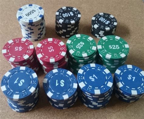 Falso fichas de poker em geral